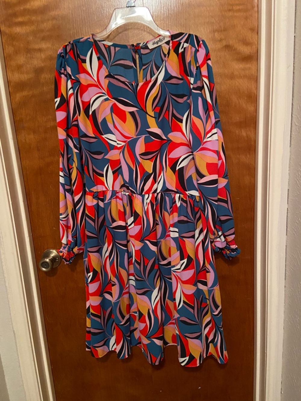 Haptics Print Midi Dress